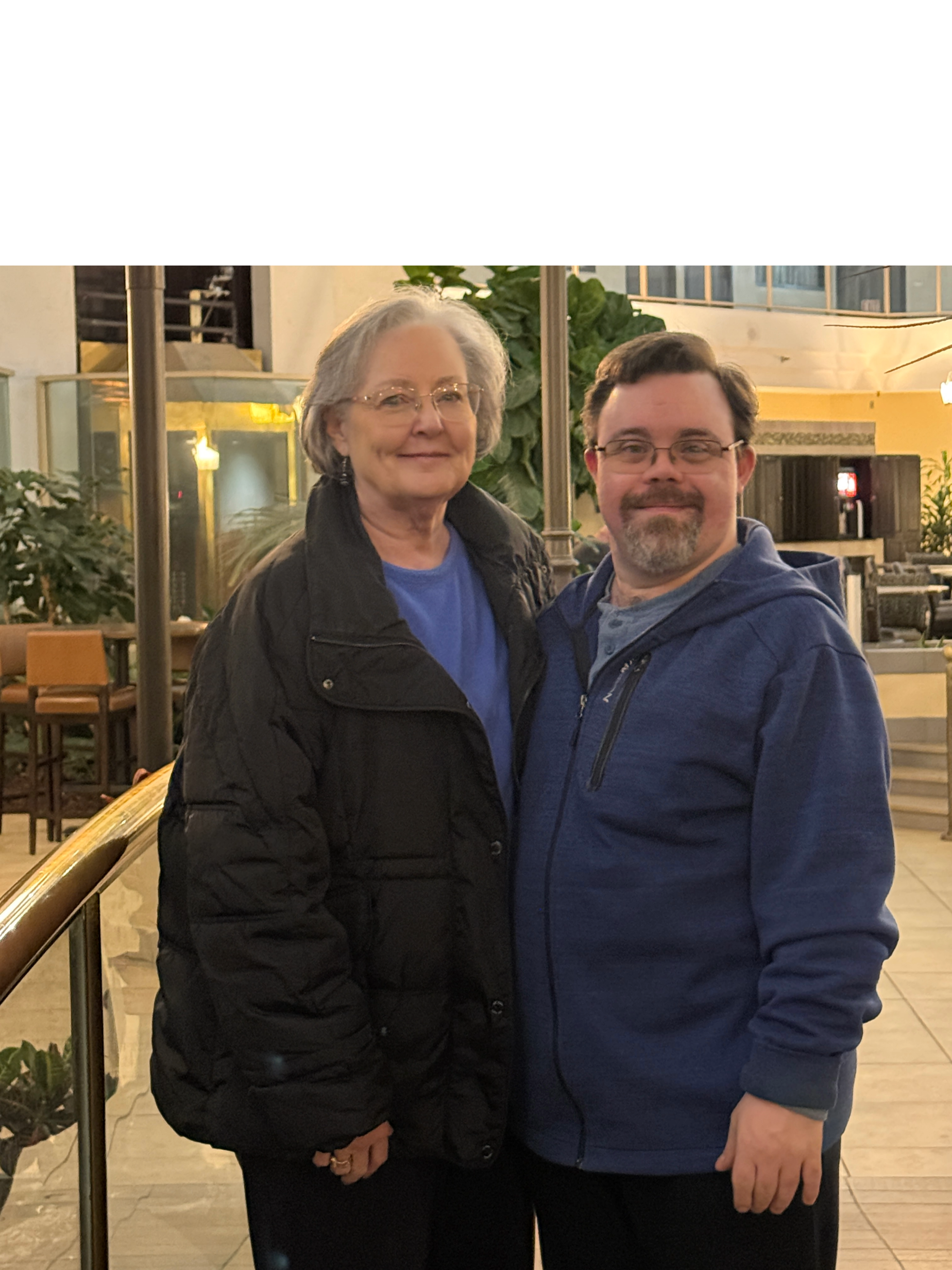 Stacy Richards at a book launch for Echoes of the Storm